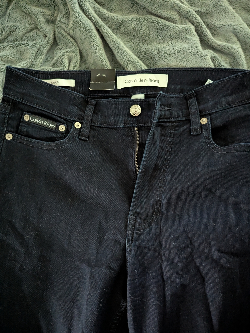 Calvin Klein Men’s Dark Navy Slim Jeans